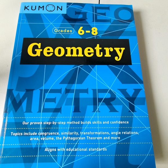 Kumon Grade 6-8 Geometry and Spectrum Critical Thinking For Math Grade 7 - Picture 3 of 4